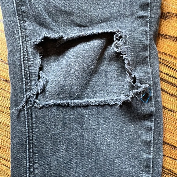 Black garage jeans size 00 - Picture 3 of 5